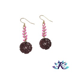 Boucles d'Oreilles Fleurs...