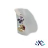 Boucles d'Oreilles Fleurs Argent 925 Disque Cristal Sun 12mm - Golden Shadow