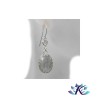 Boucles d'Oreilles Argent 925 Perles Pierres Gemmes : Black Rutile Zirconium