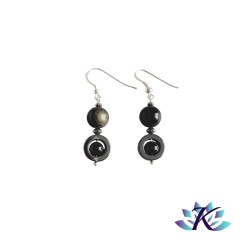 Boucles d'oreilles Argent...